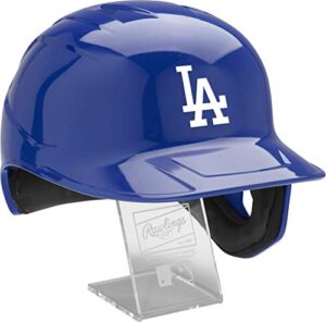 rawlings official mlb mach pro replica baseball batting helmet series, los angeles dodgers