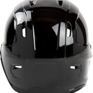 Rawlings | MACH Single Ear Batting Helmet | Right Hand Batter | Large | Black