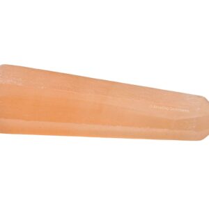 Orange Selenite Crystal Towers ~ Natural Healing Crystal Point Obelisk for Reiki Healing and Crystal Grid (2" to 3" INCH)