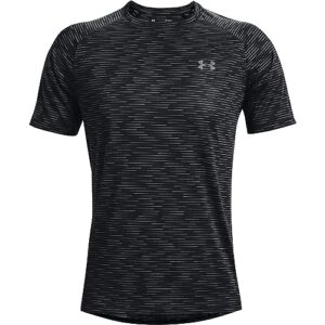 Under Armour Mens Tech 2.0 5C Short Sleeve T-Shirt, Black (001)/Pitch Gray, Medium