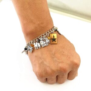 HYTAIBB Broadway Musical Charm Bracelet Gifts for Girl Woman Men