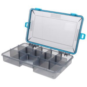 BESPORTBLE Boxes Fishing Accessories Box Fishing Tackle Carrier Fish Tackle Storage Case Fishing Supplies Waterproof Bait Hook Case Fishing Accessories Holder Adjustable Gadget Box