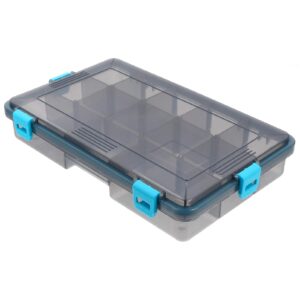 BESPORTBLE Boxes Fishing Accessories Box Fishing Tackle Carrier Fish Tackle Storage Case Fishing Supplies Waterproof Bait Hook Case Fishing Accessories Holder Adjustable Gadget Box