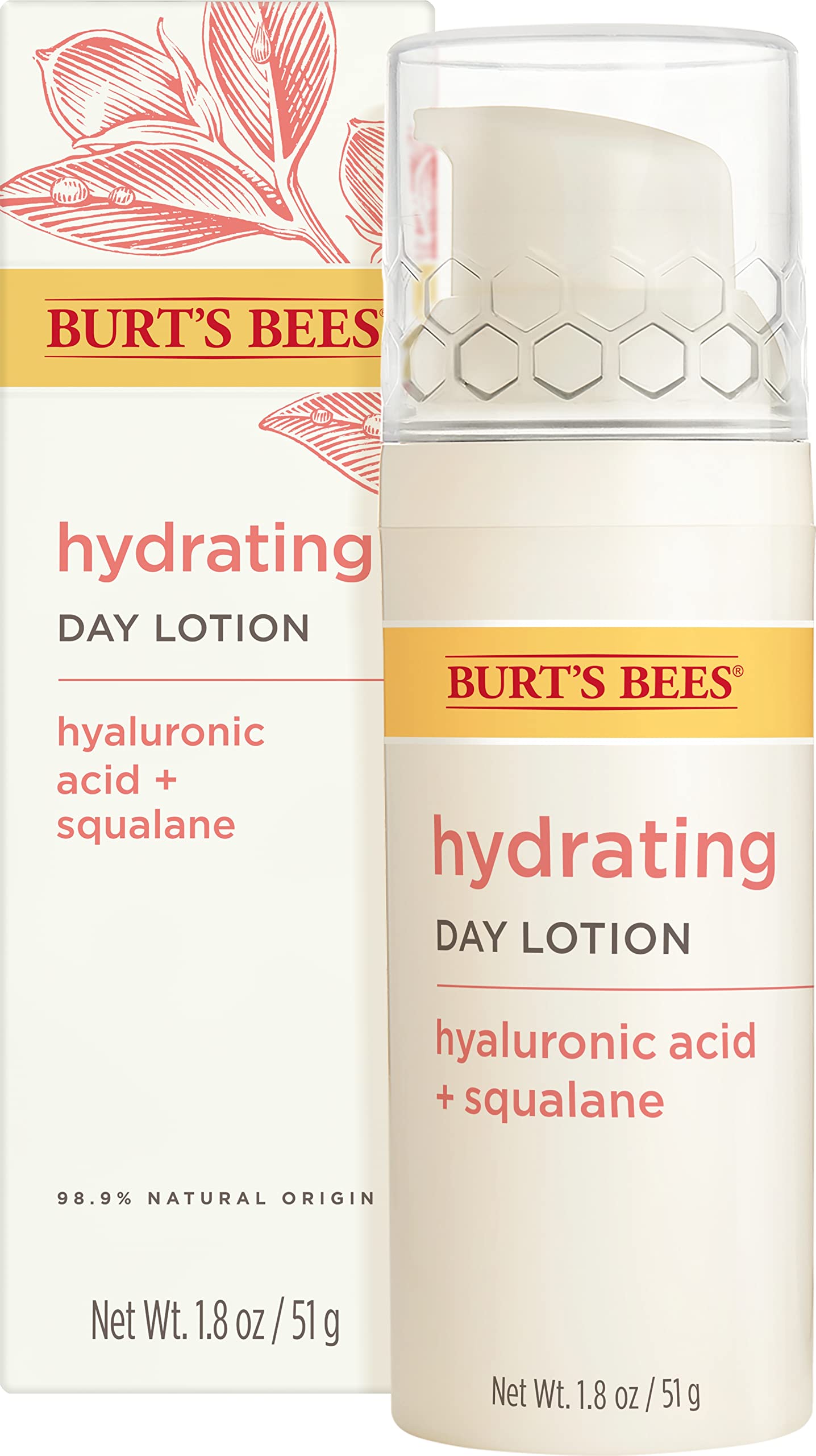 Burts Bees Truly Glowing Day Lotion - Dry Skin Unisex 1.8 oz, White, (I0115836)