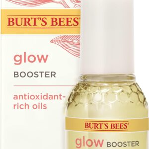 Burt's Bees Glow Booster Face Serum with Antioxidant-Rich Oils for Normal and Combination Skin, 0.51 Fluid Ounces