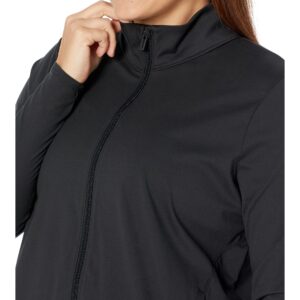 Under Armour Womens Motion Jacket, Black (001)/Black, 2X