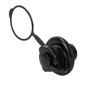 Inflatable Boat Air Valve, 23.9mm Plastic Inflatable Fishing Boat Air Valve Kayak Air Valve Inflatable Boat Replacement Air Valve Black