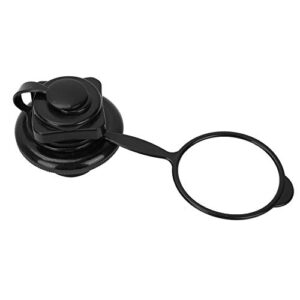 Inflatable Boat Air Valve, 23.9mm Plastic Inflatable Fishing Boat Air Valve Kayak Air Valve Inflatable Boat Replacement Air Valve Black