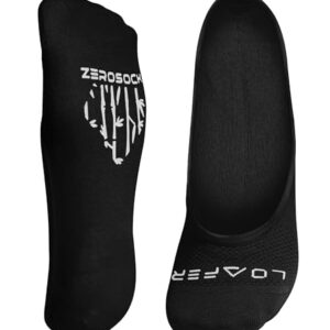 ZeroSock Bamboo Viscose Ultra-Low No Show Socks (4 Pairs Per Box)