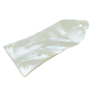 KAISH Pure CUSTOM Made White Pearl Guitar Truss Rod Cover with 3 Hole for Epi LP Les Paul