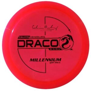 millennium calvin heimburg signature quantum draco driver golf disc [colors may vary] - 173-175g