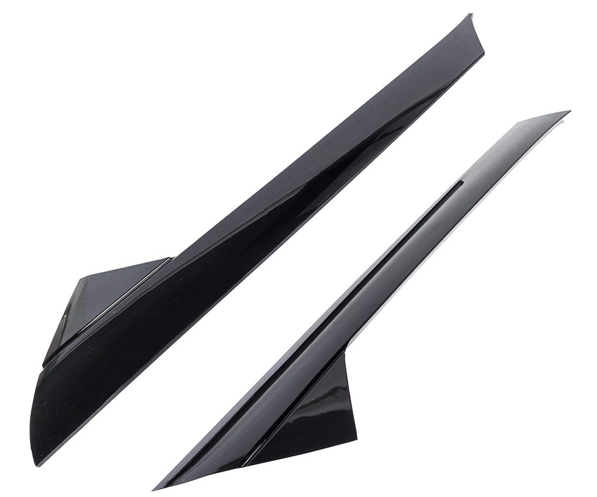 KARPAL 2 PCS A-Pillar Front Left + Right Molding Windshield Outer Trim Replacement BB5Z-7803145-AA BB5Z-7803137-AB Compatible with 2011-2019 Ford Explorer