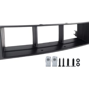 KARPAL Front Lower Bumper Grille Trim Panel Insert Compatible with 2009-2014 Ford F-150 EcoBoost