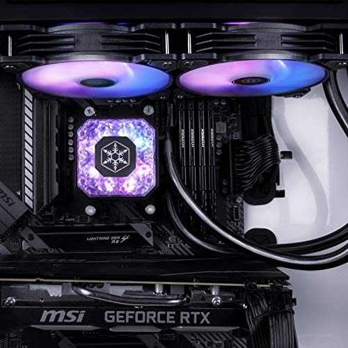 SilverStone Technology IceGem 280, 280mm All-in-one Liquid Cooler for AM5 & Threadripper TR5 / SP6, SST-IG280-ARGB