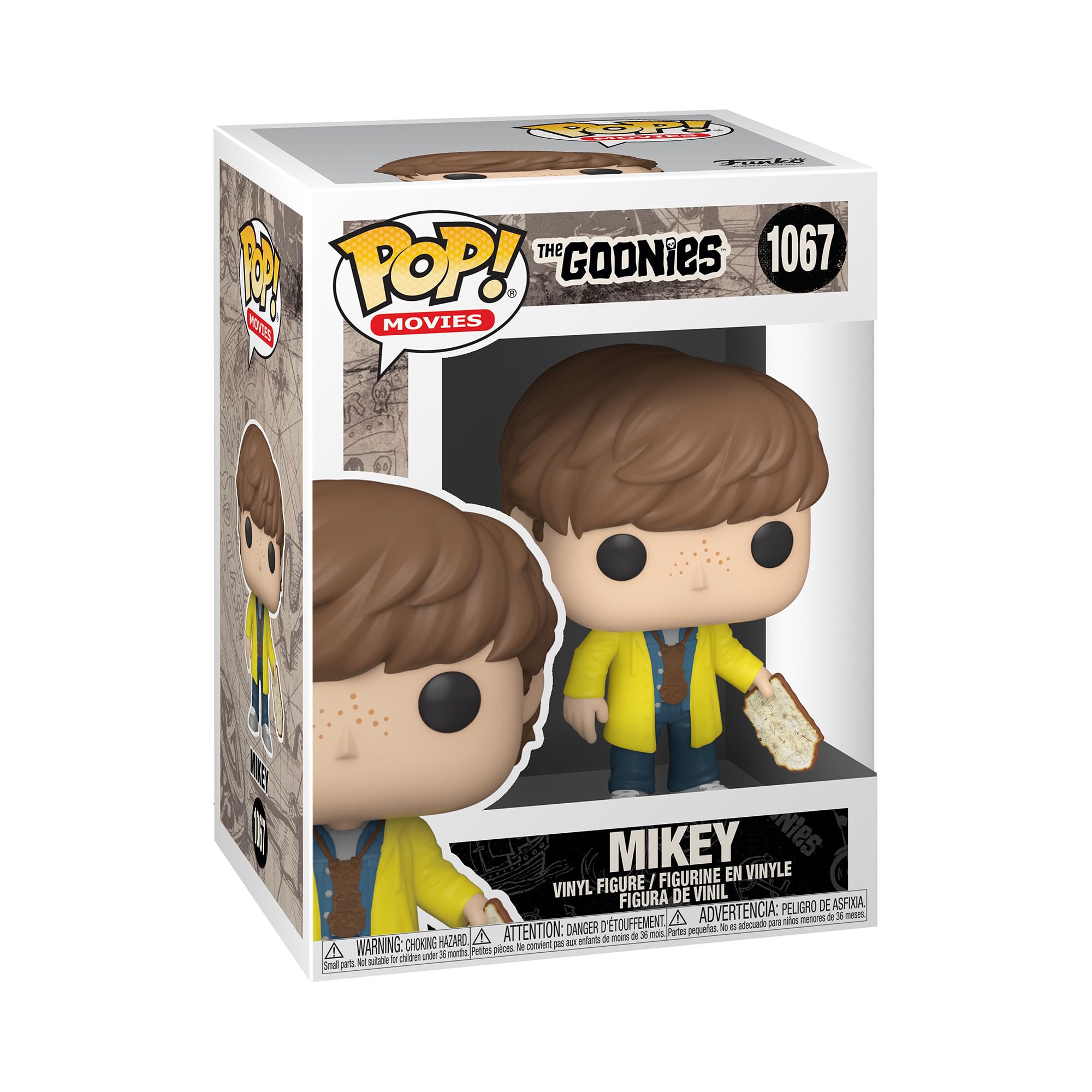 Funko POP Movies: The Goonies - Mikey with Map Collectible Vinyl Figure,Multicolor