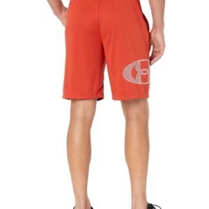 Under Armour Men's Tech Lockertag Shorts, Radiant Red (839)/Halo Gray, Large