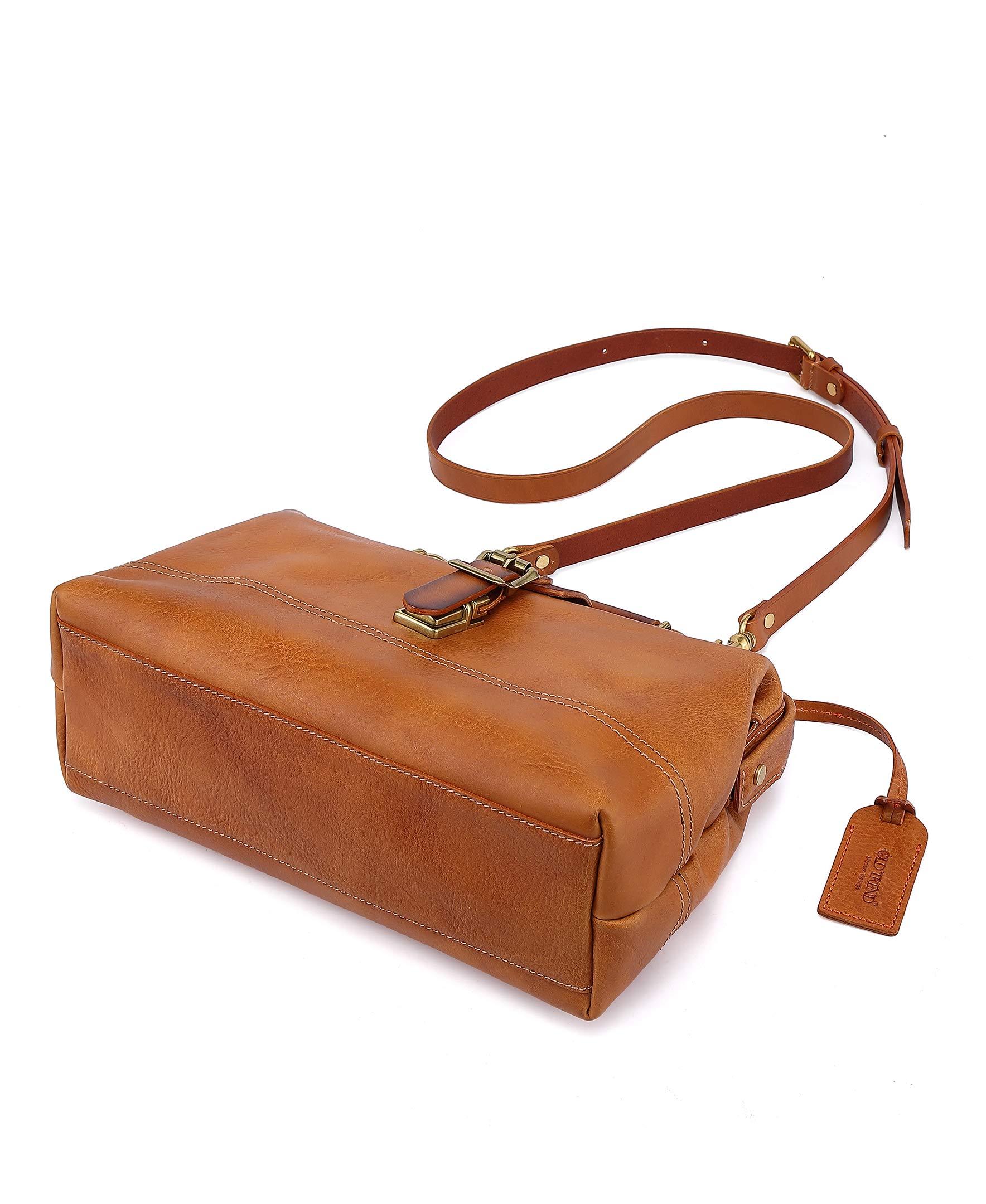 OLD TREND Genuine Leather Doctor Satchel (Chestnut)