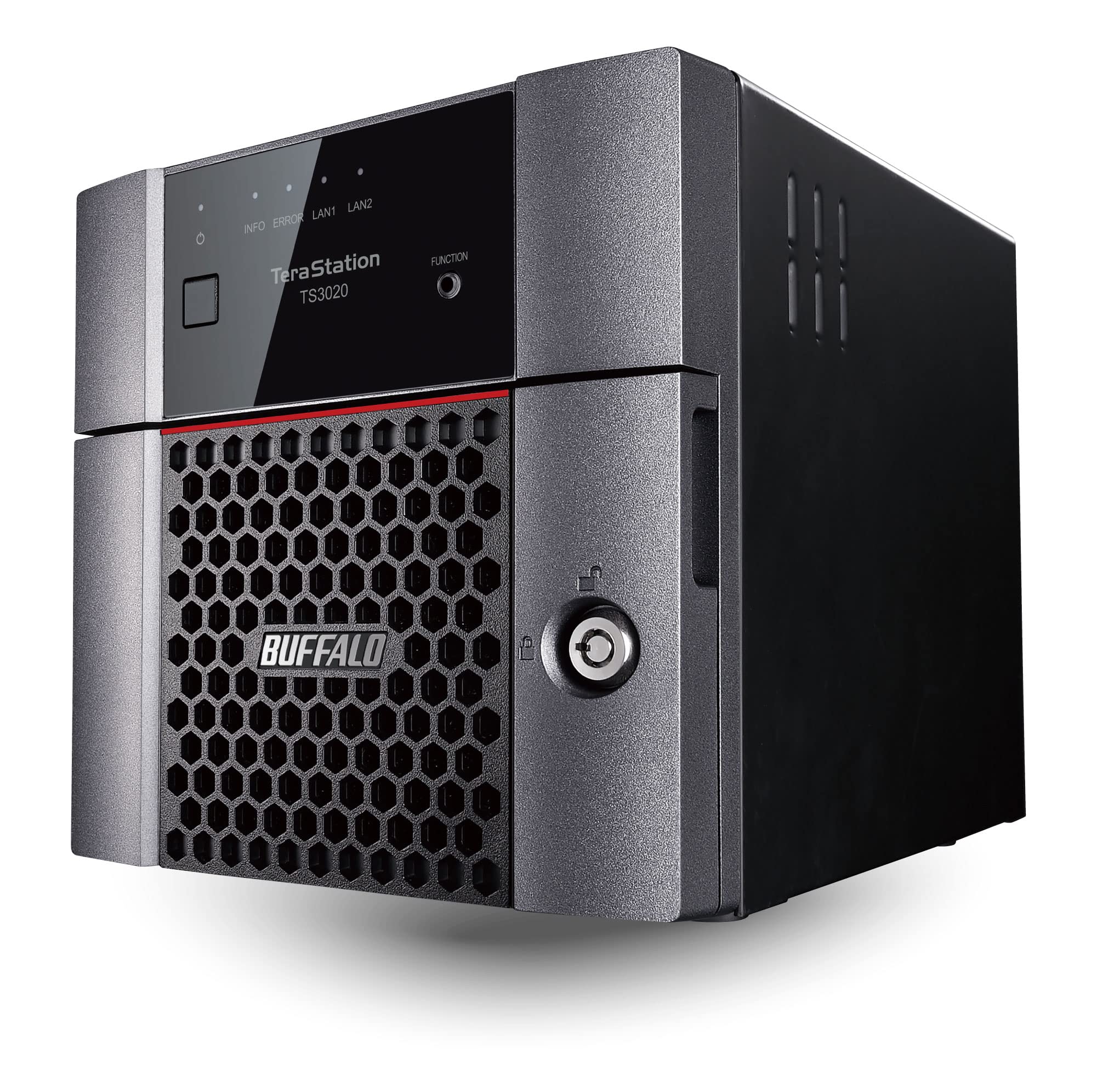 BUFFALO TeraStation 3220DN 2-Bay SMB 8TB (2x4TB) Desktop NAS w/Hard Drives Included Network Attached Storage