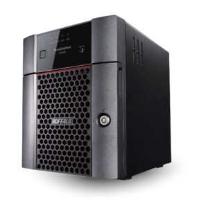 BUFFALO TeraStation 3420DN 4-Bay SMB 8TB (2x4TB) Desktop NAS with Hard Drives Included Network Attached Storage