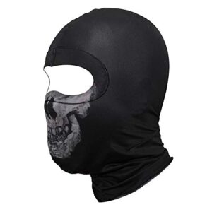 Innturt Fabric Ghost Mask Balaclava Skull Hood (Gray)