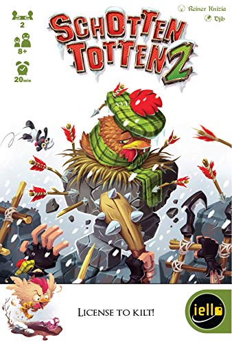 IELLO: Schotten Totten 2, Sequel, Strategy Card Game, Great for On The Go Gaming, 20 Minute Play Time, 2 Player, for Ages 8 and Up