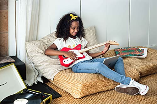 Loog Pro Electric kids Guitar Ages 6+ Learning App and Lessons Included