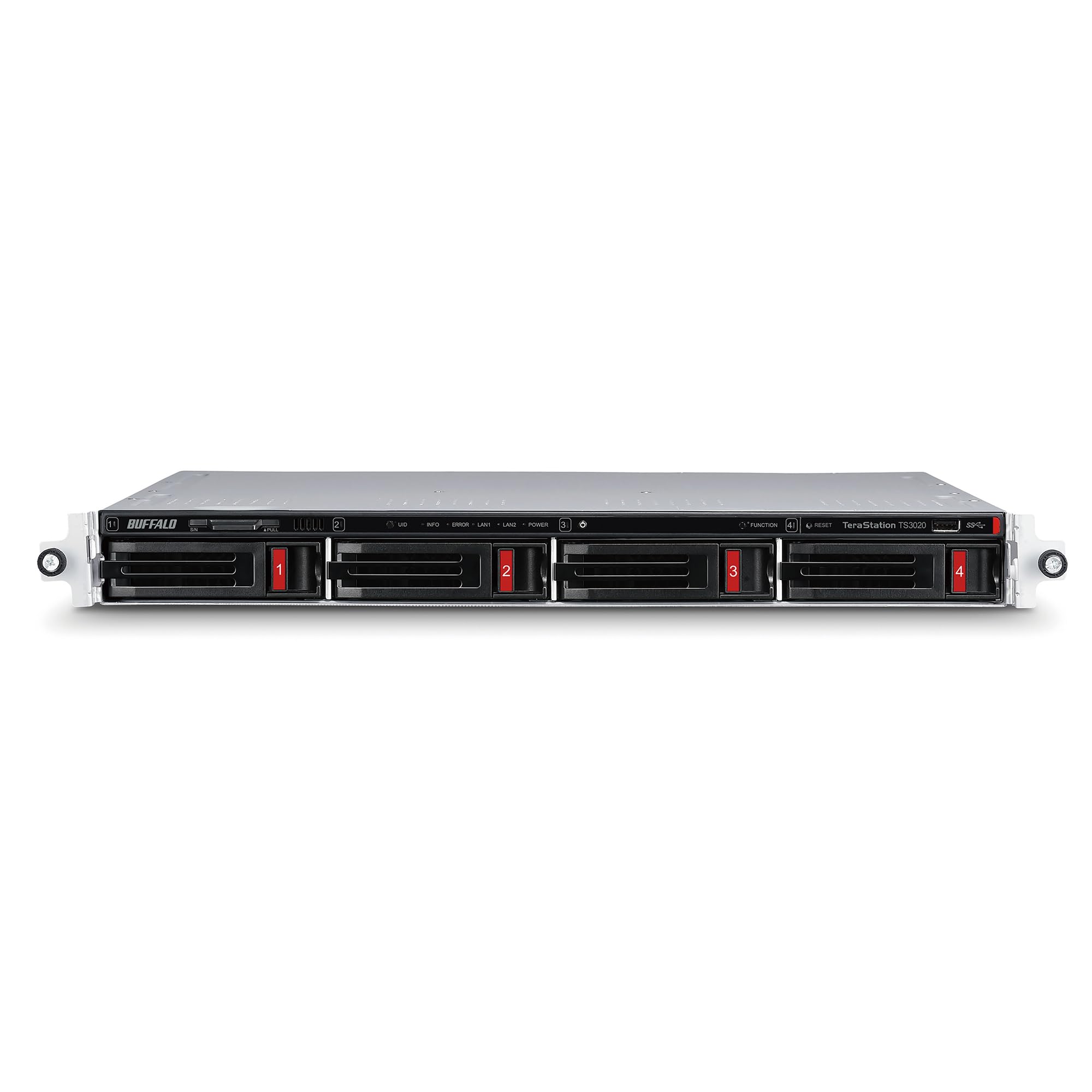 BUFFALO TeraStation 3420RN 4-Bay SMB 16TB (4x4TB) Rackmount NAS w/Hard Drives Included Network Attached Storage