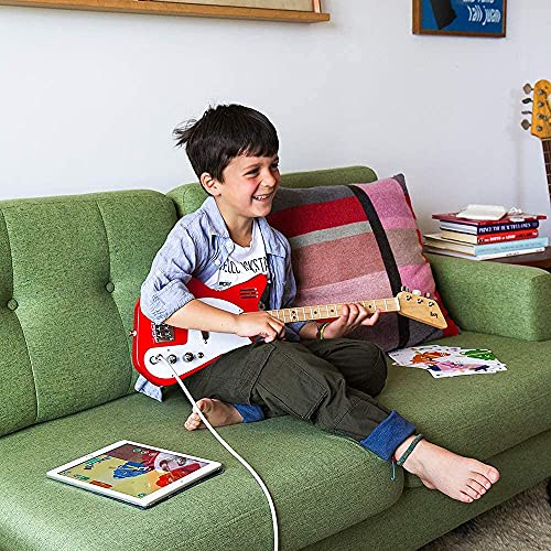 Loog Pro Electric kids Guitar Ages 6+ Learning App and Lessons Included