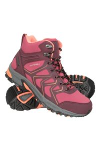 mountain warehouse shadow waterproof womens softshell boots berry womens shoe size 7 us