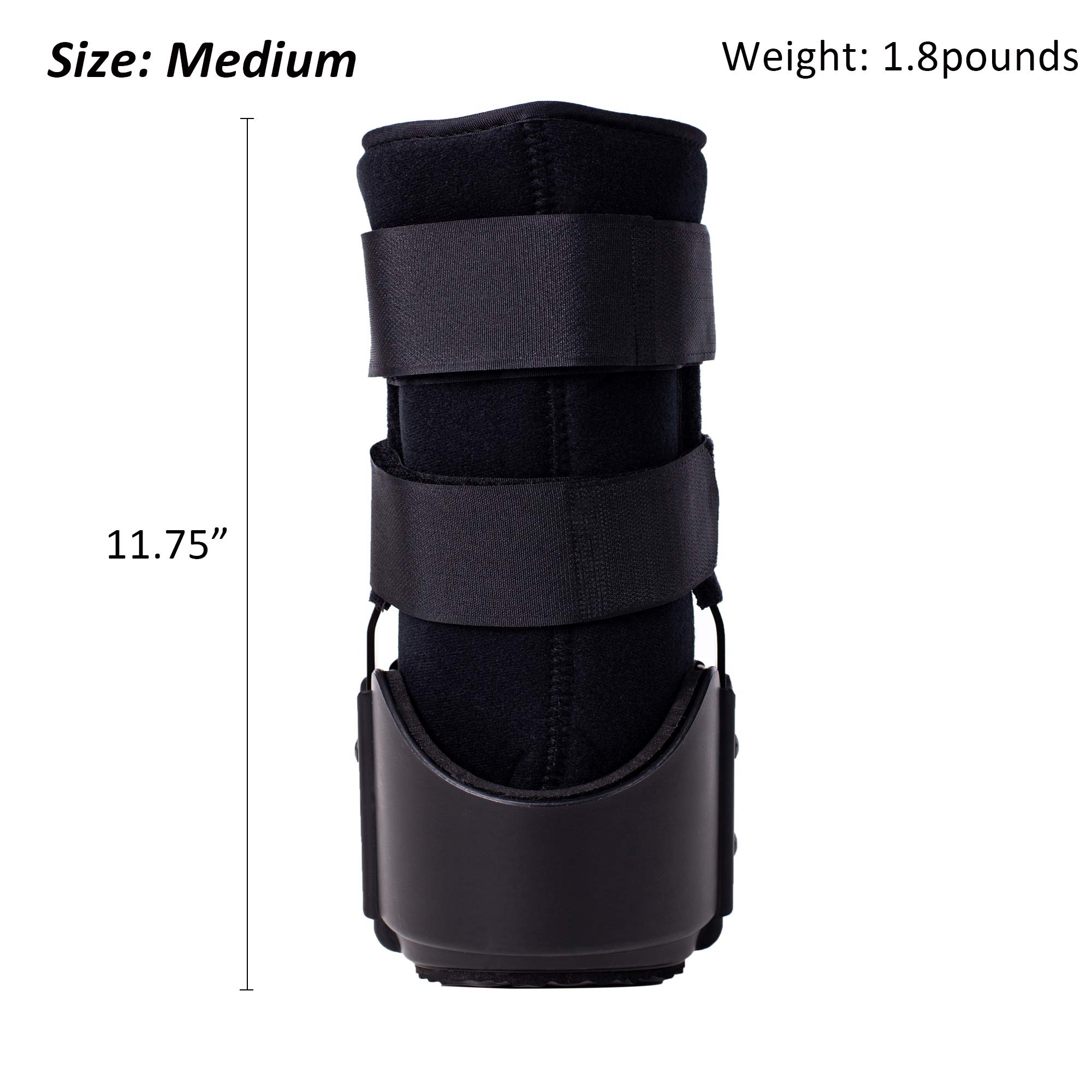 Walking Boot Fracture Boot for Broken Foot, Sprained Ankle-Medium