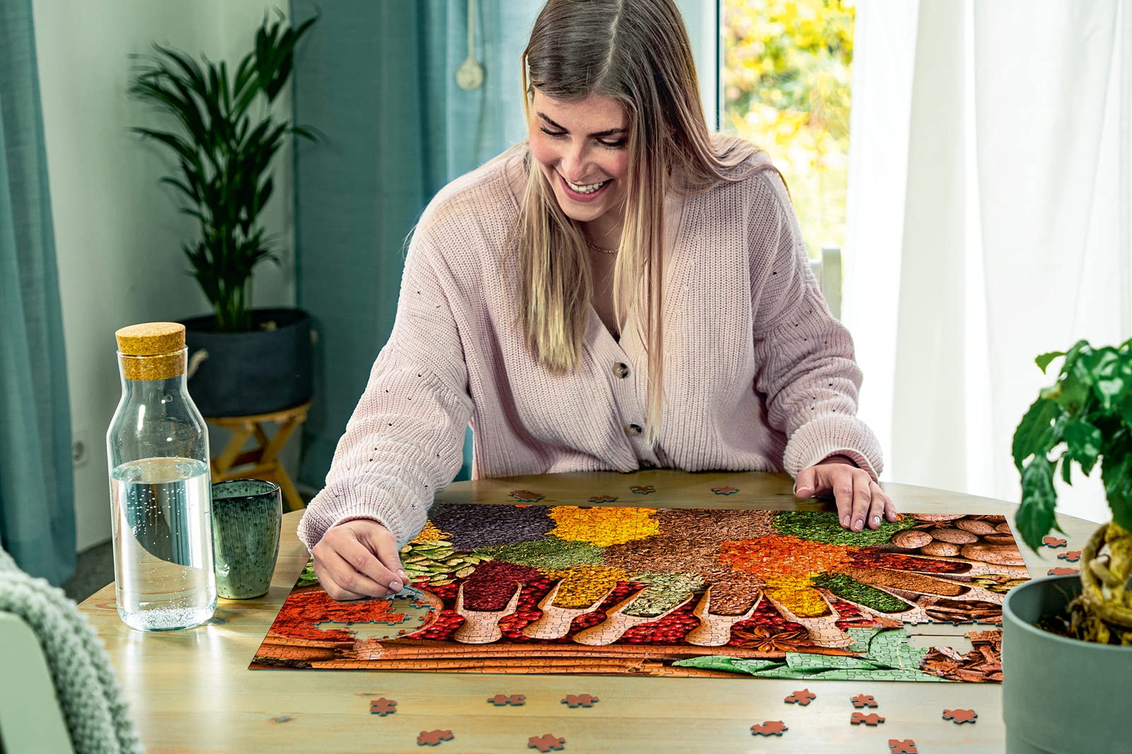 Ravensburger Herbs & Spices 1000 Piece Jigsaw Puzzles for Adults and Kids Age 14 Years Up [Amazon Exclusive]