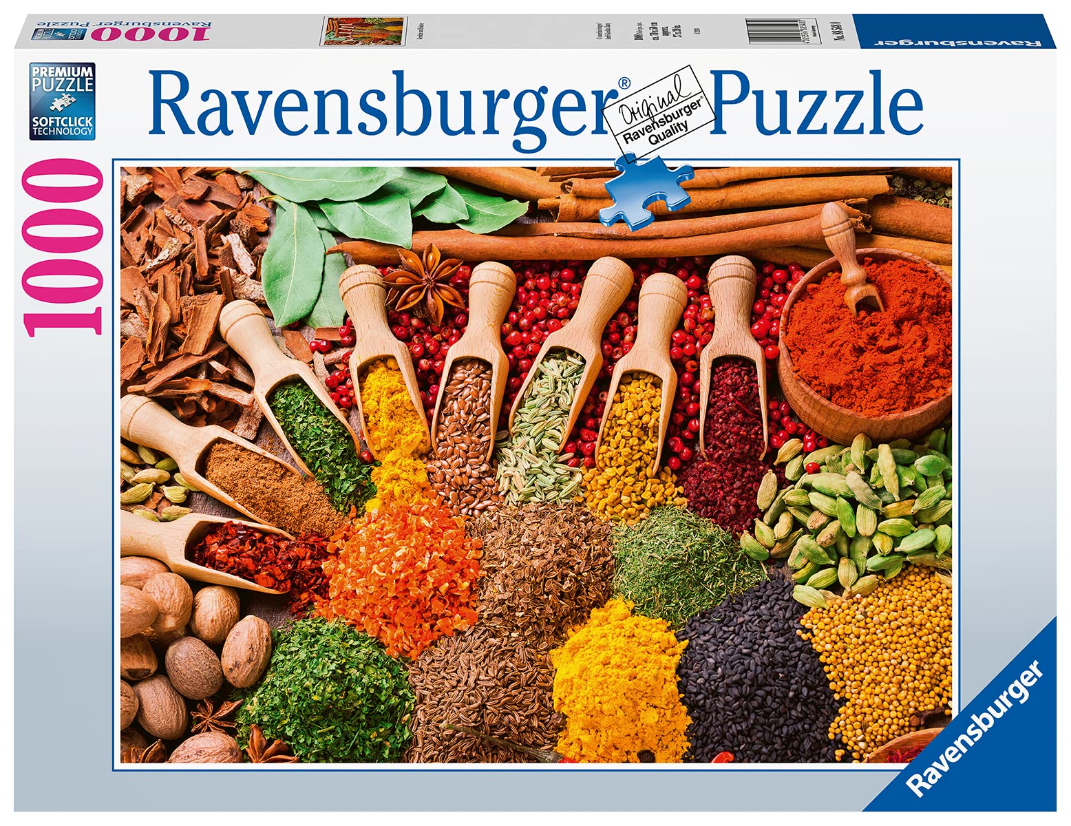 Ravensburger Herbs & Spices 1000 Piece Jigsaw Puzzles for Adults and Kids Age 14 Years Up [Amazon Exclusive]