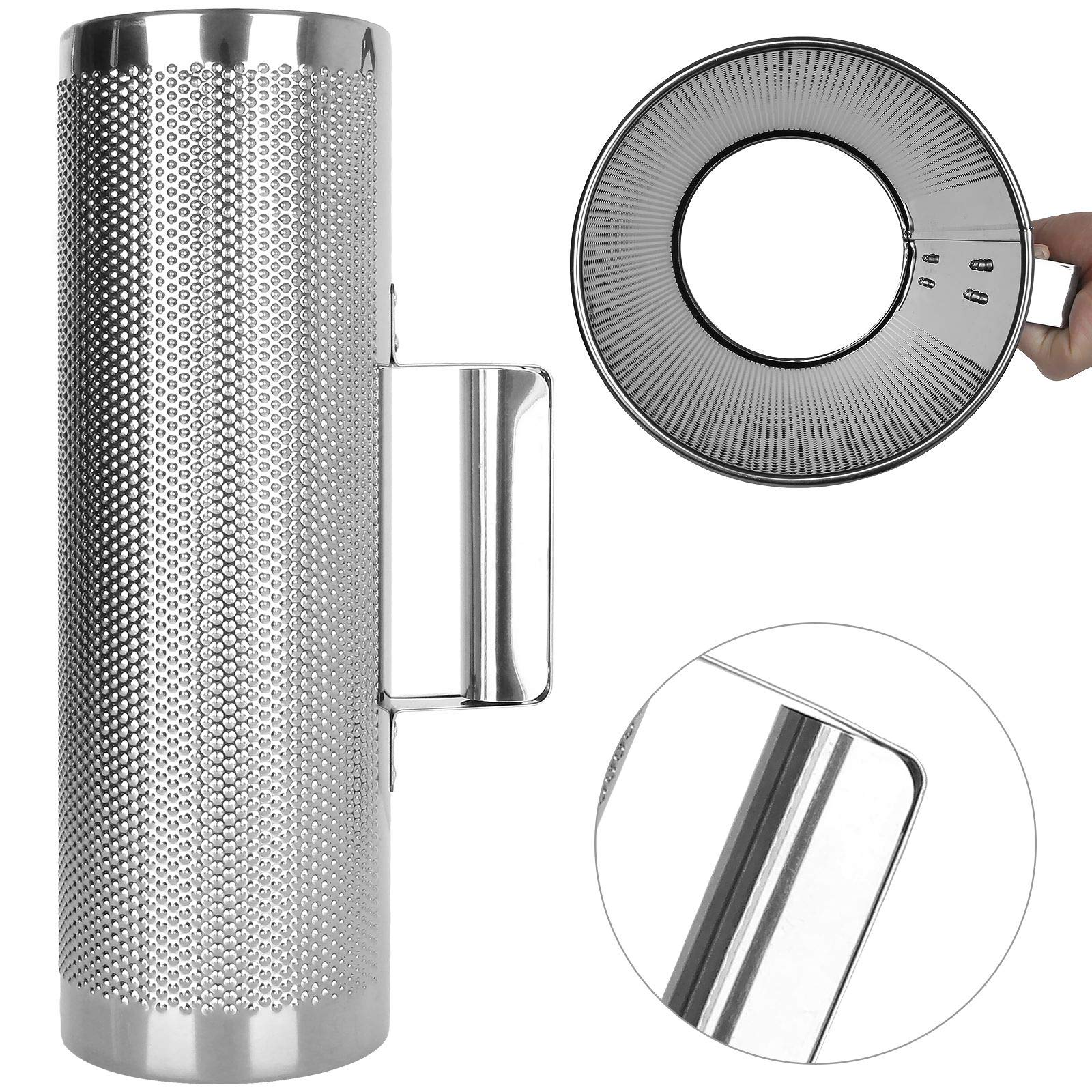 12" x 4" Metal Guiro Instrument with Scraper, Stainless Steel Guiro Shaker, Shaker Musical Instruments, 12" 4" Latin Percussion Instrument Musical Training Tool