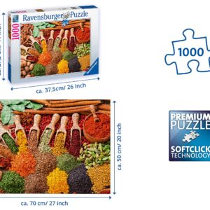 Ravensburger Herbs & Spices 1000 Piece Jigsaw Puzzles for Adults and Kids Age 14 Years Up [Amazon Exclusive]