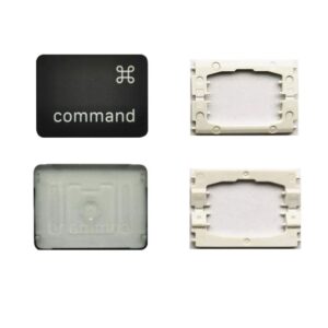 replacement individual left command key cap and hinges are applicable for macbook pro a1706 a1707 a1708 keyboard to replace the left command key cap and hinge