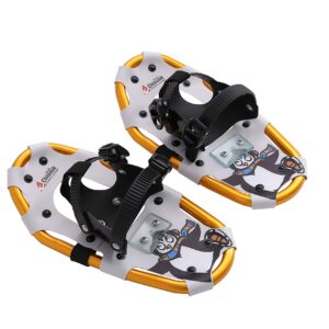 Chinook 80001 Trekker Junior Snowshoes, Gold, 14"" x 7"""