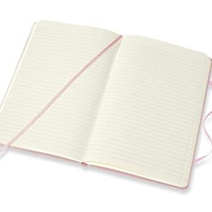 Moleskine Limited Edition Sakura Notebook, Hard Cover, Large (5" x 8.25"), Ruled/Lined, Graphic 1, 240 Pages