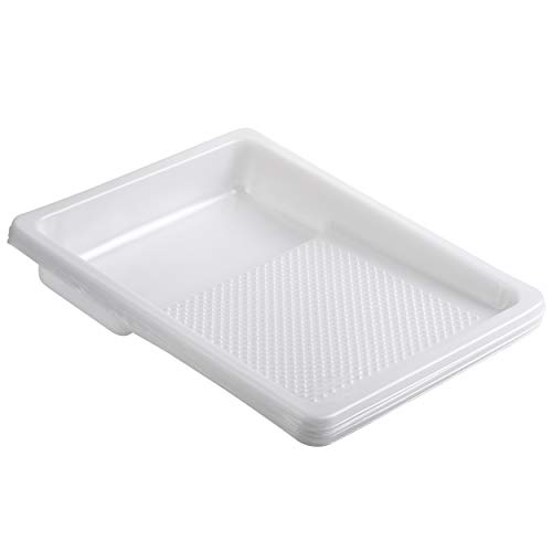 Bates- Paint Tray Liner, 9 Inch, 10 Pack, Paint Roller Tray, Disposable Plastic Paint Trays, Paint Pans Trays, Paint Supplies for House Painting, Roller Tray