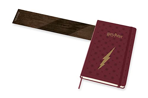 Moleskine Limited Edition Harry Potter 12 Month 2022 Daily Planner, Hard Cover, Large (5" x 8.25"), Bordeaux Red