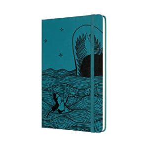 Moleskine Limited Edition Pinocchio Notebook, Hard Cover, Large (5" x 8.25") Ruled/Lined, The Dogfish, 240 Pages