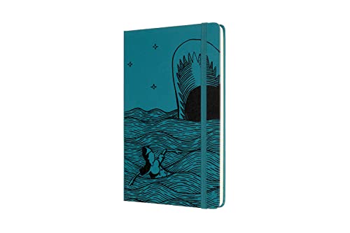 Moleskine Limited Edition Pinocchio Notebook, Hard Cover, Large (5" x 8.25") Ruled/Lined, The Dogfish, 240 Pages