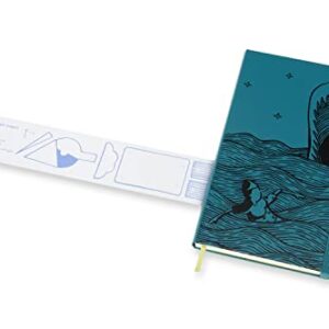 Moleskine Limited Edition Pinocchio Notebook, Hard Cover, Large (5" x 8.25") Ruled/Lined, The Dogfish, 240 Pages