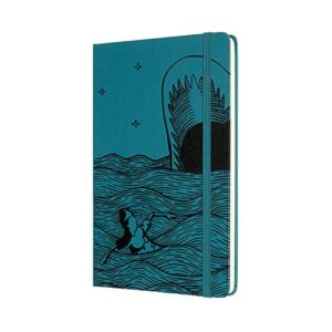 Moleskine Limited Edition Pinocchio Notebook, Hard Cover, Large (5" x 8.25") Ruled/Lined, The Dogfish, 240 Pages