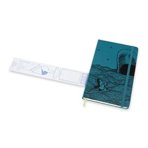 Moleskine Limited Edition Pinocchio Notebook, Hard Cover, Large (5" x 8.25") Ruled/Lined, The Dogfish, 240 Pages