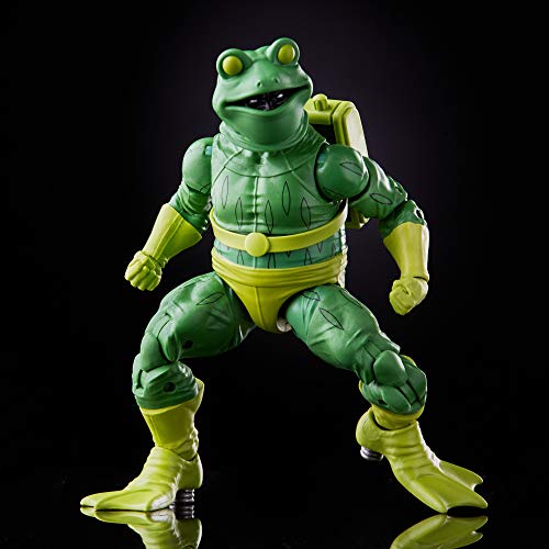 Spider-Man Hasbro Marvel Legends Series Marvel’s Frog-Man 6-inch Collectible Action Figure Toy for Kids Age 4 and Up