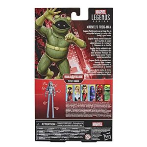 Spider-Man Hasbro Marvel Legends Series Marvel’s Frog-Man 6-inch Collectible Action Figure Toy for Kids Age 4 and Up