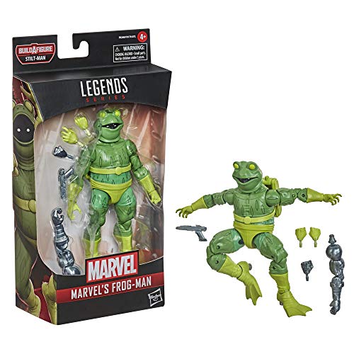 Spider-Man Hasbro Marvel Legends Series Marvel’s Frog-Man 6-inch Collectible Action Figure Toy for Kids Age 4 and Up