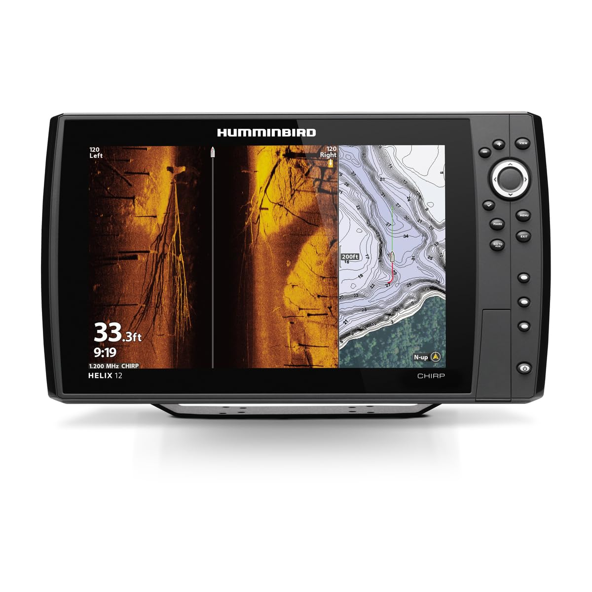 Humminbird 411450-1 HELIX 12 CHIRP MEGA SI+ GPS G4N