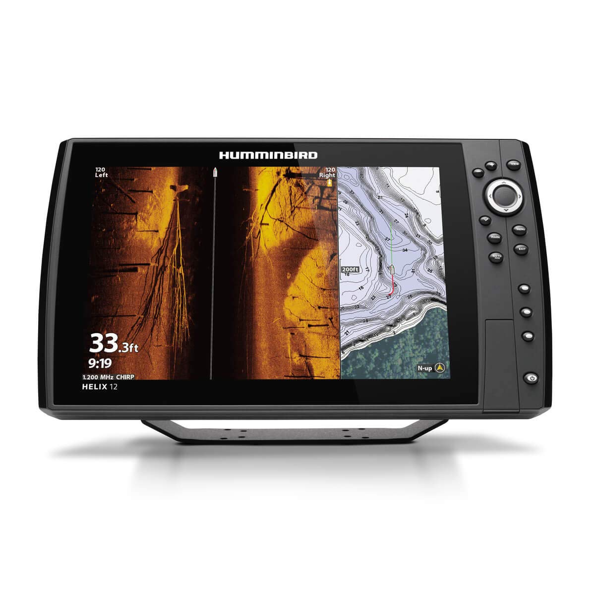 Humminbird 411450-1 HELIX 12 CHIRP MEGA SI+ GPS G4N