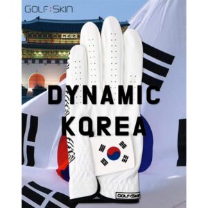 golfskin golf gloves for women korean flag design (large)